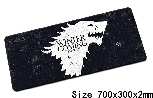 Game of Thrones mouse pads 70x30cm pad to mouse notbook computer mousepad gaming mousepad gamer to keyboard laptop mouse mat