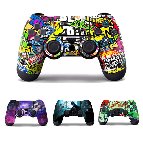 Bomb Bombing Joker Batman Vinyl Decal Skin Sticker For Sony Playstation 4 Controller Star Protector Skins Cover For PS4 Controle