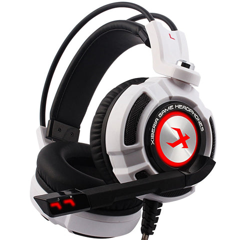 Gaming Headphone 7.1 Sound Vibration Over-ear Headset  Earphone USB with Microphone Bass Stereo Laptop Computer Brand Xiberia K3