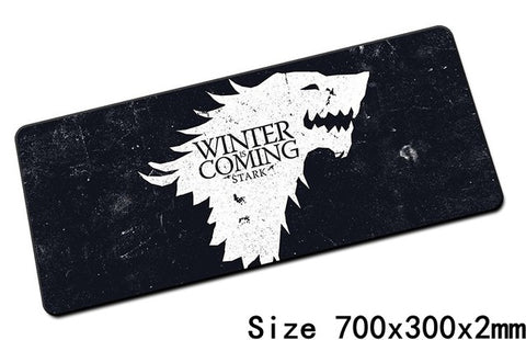 Game of Thrones mouse pads 70x30cm pad to mouse notbook computer mousepad gaming mousepad gamer to keyboard laptop mouse mat