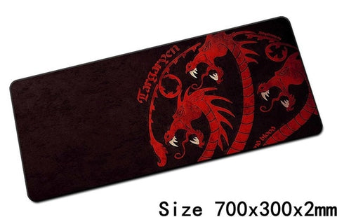 Game of Thrones mouse pads 70x30cm pad to mouse notbook computer mousepad gaming mousepad gamer to keyboard laptop mouse mat