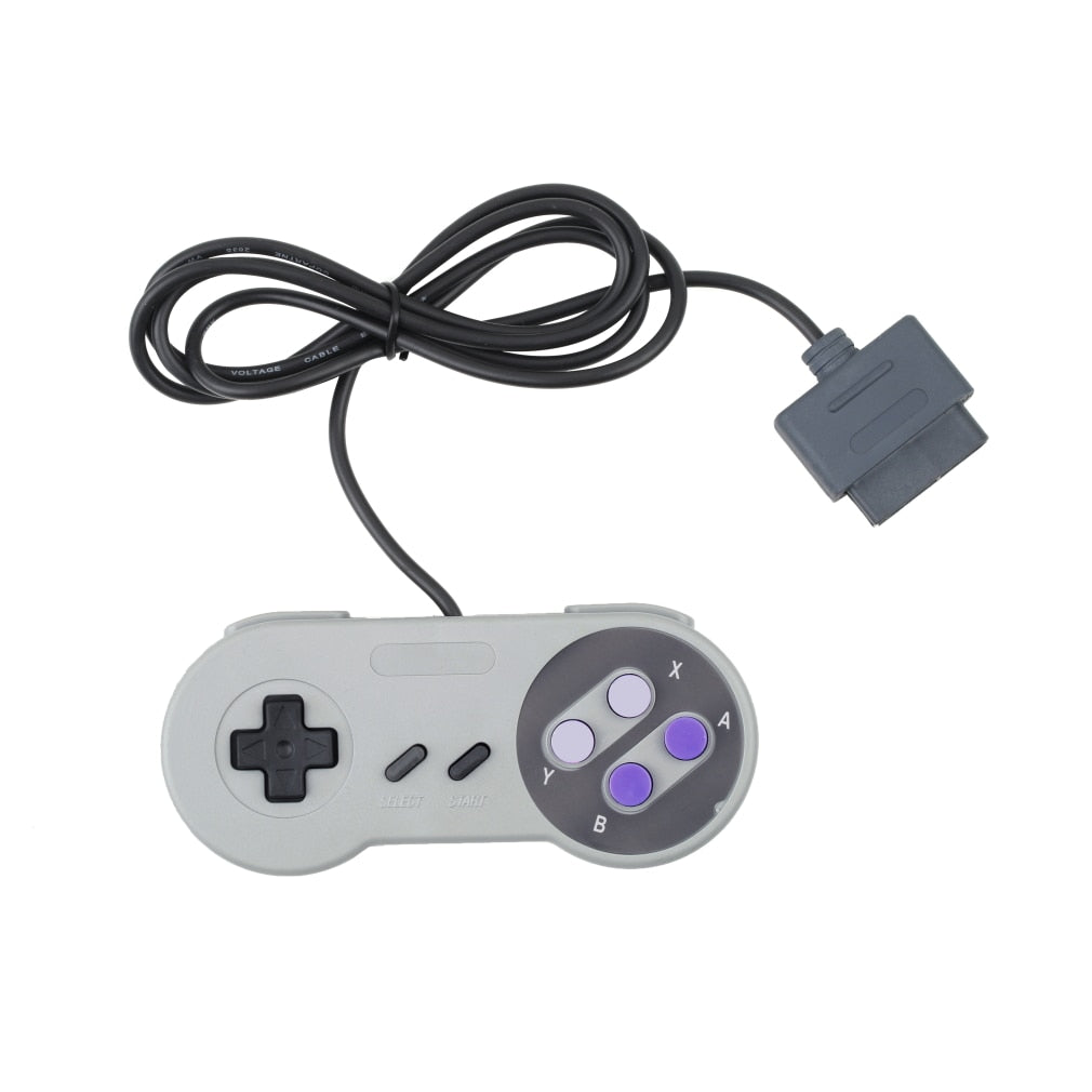 Game Gaming 16 Bit Controller Gamepad Joystick for Nintendo SNES System Console Control Pad