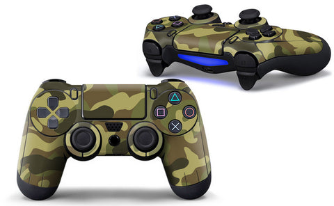 Camouflage Vinyl Skin Sticker Cover For Sony PS4 Controller Skin For Playstation 4 Gamepad Decal Joystick Joypad Controle