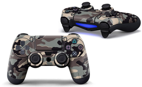 Camouflage Vinyl Skin Sticker Cover For Sony PS4 Controller Skin For Playstation 4 Gamepad Decal Joystick Joypad Controle