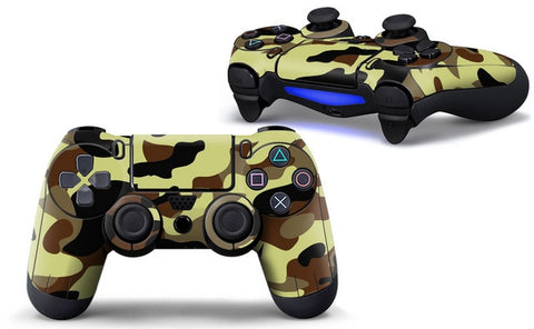 Camouflage Vinyl Skin Sticker Cover For Sony PS4 Controller Skin For Playstation 4 Gamepad Decal Joystick Joypad Controle