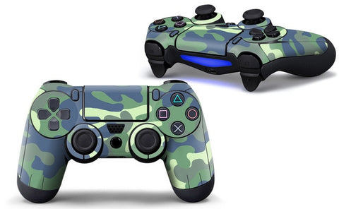 Camouflage Vinyl Skin Sticker Cover For Sony PS4 Controller Skin For Playstation 4 Gamepad Decal Joystick Joypad Controle