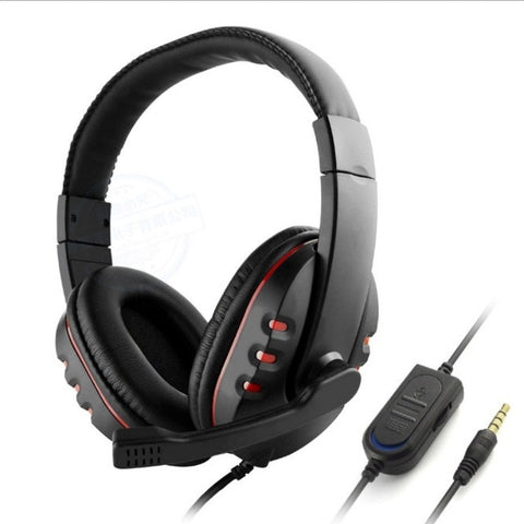 Stereo Headphone Headset Casque Deep Bass Computer Gaming Headset PS4 with Mic for PC Game Gamer Earphone