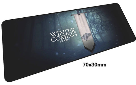 Game of Thrones mouse pad gamer 700x300mm notbook mouse mat large gaming mousepad large best pad mouse PC desk padmouse