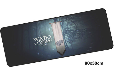 Game of Thrones mouse pad gamer 800x300mm hot sales mouse mat large gaming mousepad large High-end pad mouse PC desk padmouse