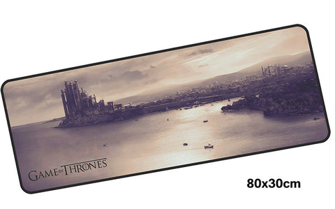 Game of Thrones mouse pad gamer 800x300mm hot sales mouse mat large gaming mousepad large High-end pad mouse PC desk padmouse