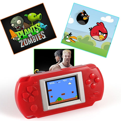 Ultra-Thin Portable 2.0'' Color screen Video Games Consoles 268-in-1 Classic Games Handheld Game player