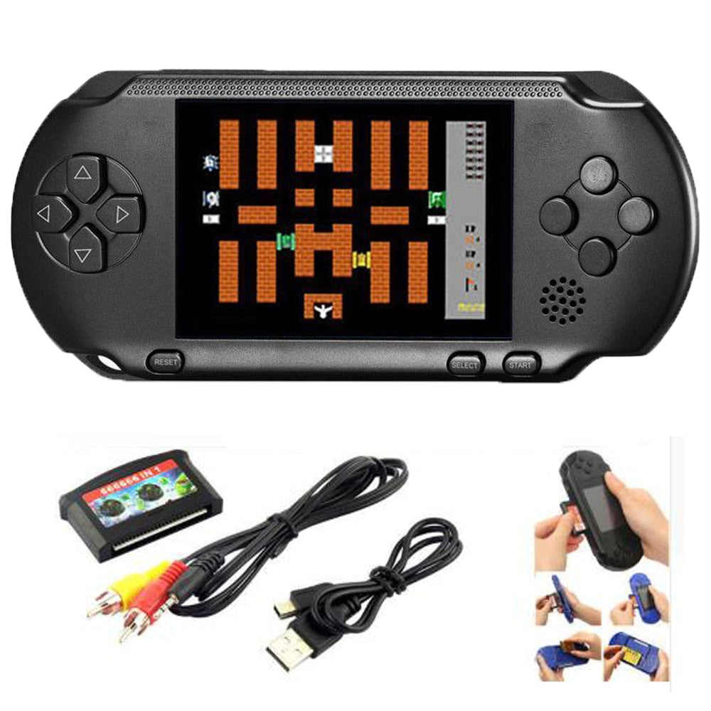 16 bit Handheld Game Console Portable Video Game 150+ Games Retro Megadrive