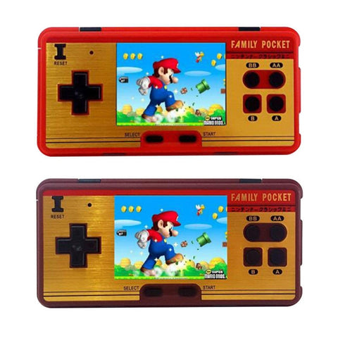 Mini Retro Portable Handheld Game Player Family Pocket Built in 638 Games  8 Bit Portable Video Console Durable Best Gift