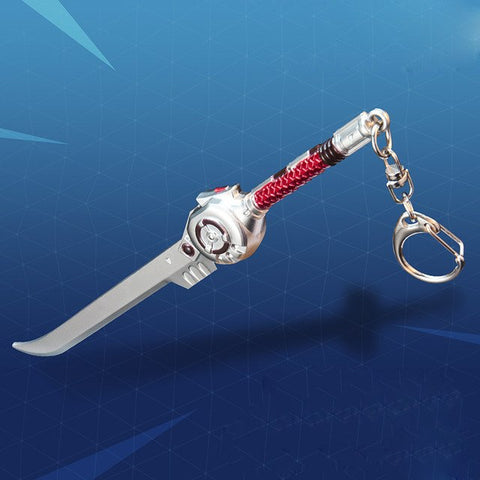 Fortnight Battle Royale Keyring Fort Night Pickaxe Fortress Action Figure Game Weapon Model Toys Matel Keychain Alloy