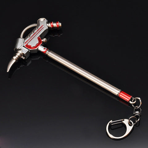 Fortnight Battle Royale Keyring Fort Night Pickaxe Fortress Action Figure Game Weapon Model Toys Matel Keychain Alloy