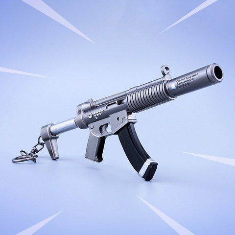 Kids Christmas Gifts Toy Fortnight Battle Royale Action Figure FORTRESS Gun Model Alloy Weapons FORTNIGHT Keychain Fort Night